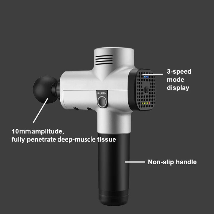 Massage Gun Phoenix A2 Muscle Relaxation Deep Tissue Dynamic Therapy Vibrator Shaping Pain Relief Back Portable Sports Massager