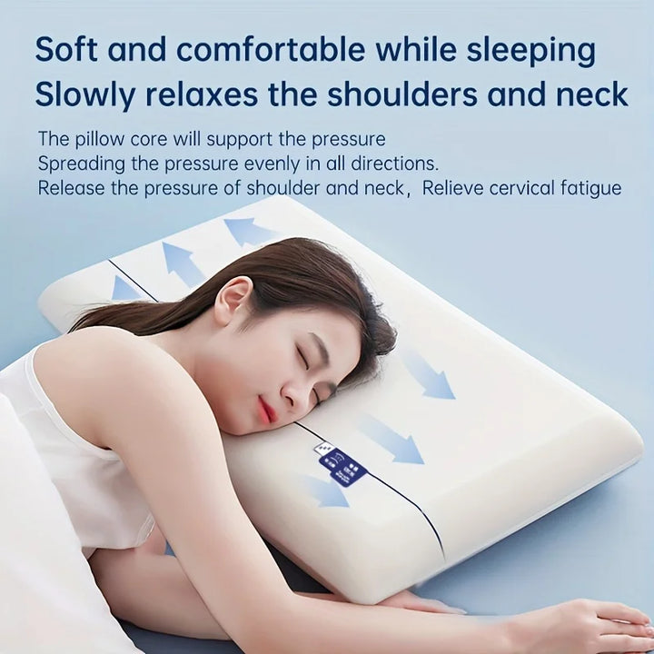 Memory Foam Orthopedic Pillow Slow Rebound Space Concave Cervical Spine Pillows For Sleeping Relieve Neck Pain can be washed