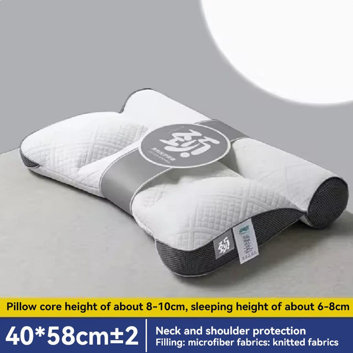 Cervical Pillow PE Hose Filled Sleeping Pillow Japan Style Orthopedic Soft Pillow Neck Protection Cushion 1PC 40x58cm Bedding