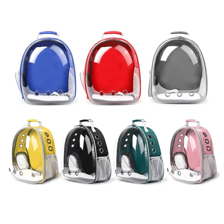 Cat Carrying Bag Space Pet Backpack Breathable Portable Transparent Backpack Puppy Dog Transport Carrier Space Capsule Bag Pets