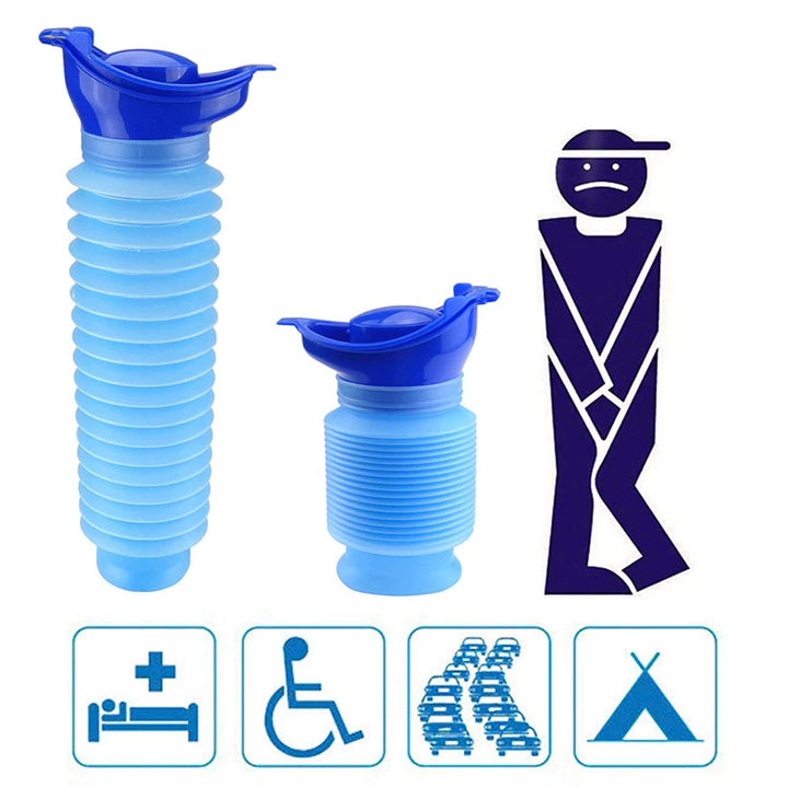 Portable Urine Toilet Aid Car Travel Outdoor Adult Urinals For Man Woman Children Potty Funnel Peeing Camping Toilet