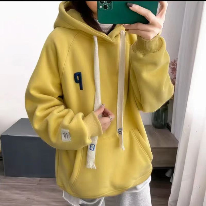 Autumn Thick Pullover Women Loose Hoodie Sweatshirt Tops Winter Clothes Women Oversized Hoodie