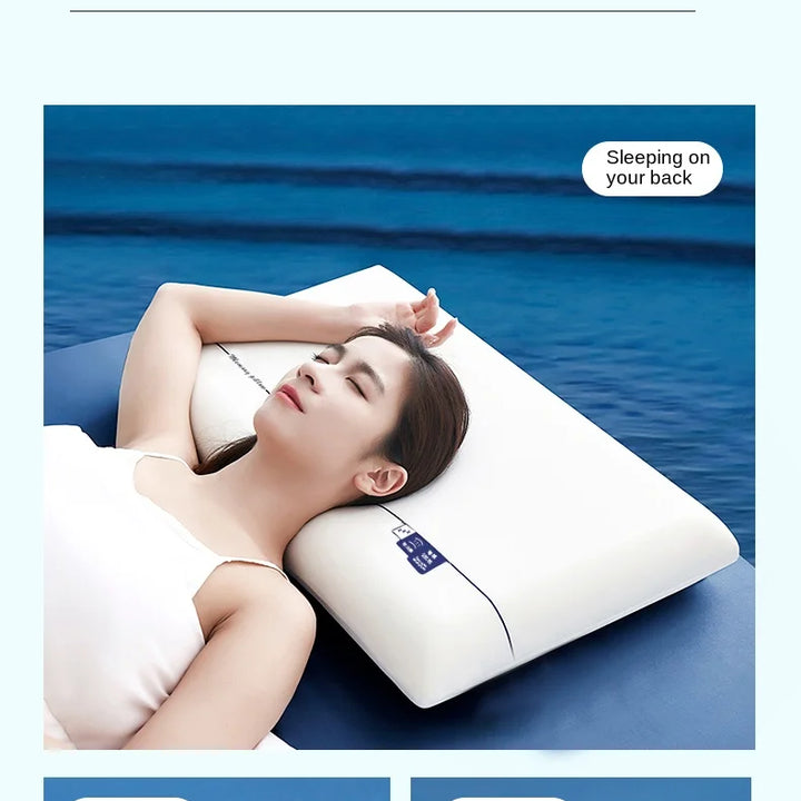 Memory Foam Orthopedic Pillow Slow Rebound Space Concave Cervical Spine Pillows For Sleeping Relieve Neck Pain can be washed